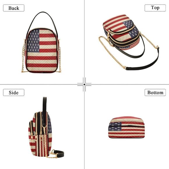 Mini Crossbody Bag Women Cell Phone Purse Shoulder Handbag Zipper - Picture 4 of 7